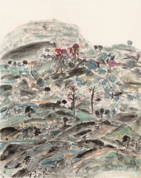 存在 145X182 2008年 桐溪小蝉