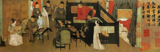 韩熙载夜宴图隐藏的关于陶瓷的重大秘密