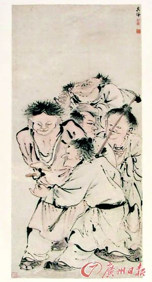 沈阳故宫展出院藏人物画