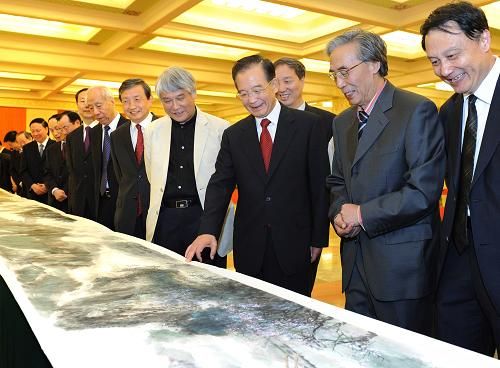 《新富春山居图》在人民大会堂亮相