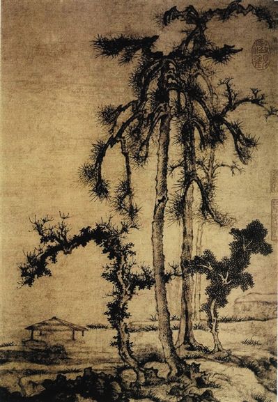 品元代画家曹知白《松亭图》中的文人风骨