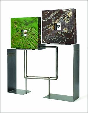 法国艺术家伊莎贝拉?艾马拉科的系列作品《门》。