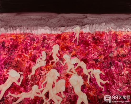 郭燕 菩提系列21号 160×200cm 布面油画 2010年