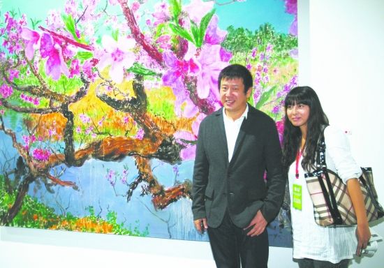 周春芽谈成都双年展(图)