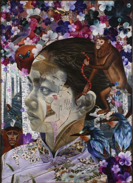 菲律宾 Andres Barrioquinto《拥抱你的爱》68万港元 香港苏富比 2011年4月4日