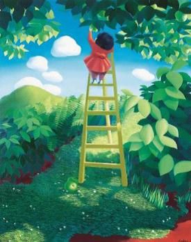 马丹  《果园》  布面油画  2011年作 