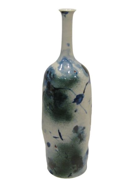 陆春涛 2011 年《荷韵之三》13.5 ×47cm