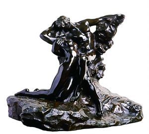 罗丹作品《永恒之春》 （资料图）