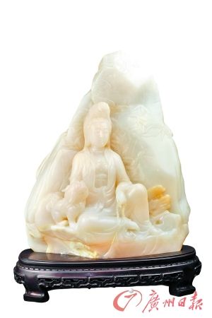 王祖光作品《竹林观音》（白荔枝萃）