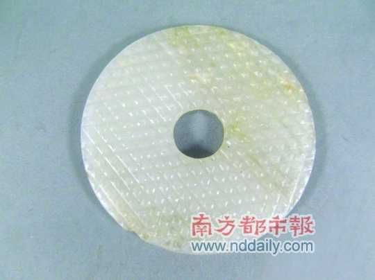 明朝和田玉璧网上卖白菜价(图)