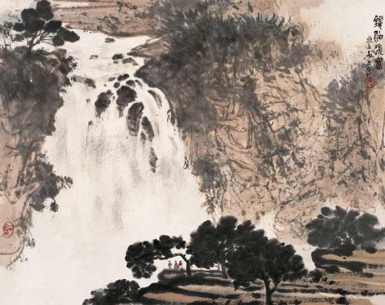 何海霞《人在画图中》欣赏