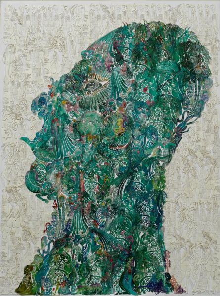邬建安参展2014SCOPE巴塞尔艺博会
