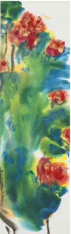 王清州水墨作品：《缛彩之一》