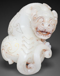 瑞兽圆雕摆件赏析