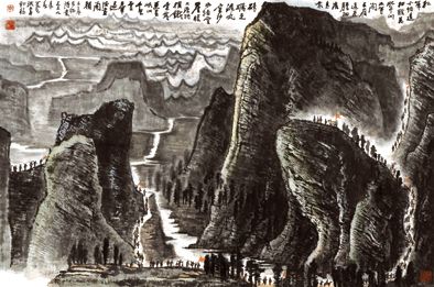 李可染《长征》引领秋拍 中国画价格一路飙升