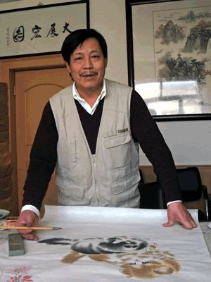 画家杨世忠艺术简介(图)