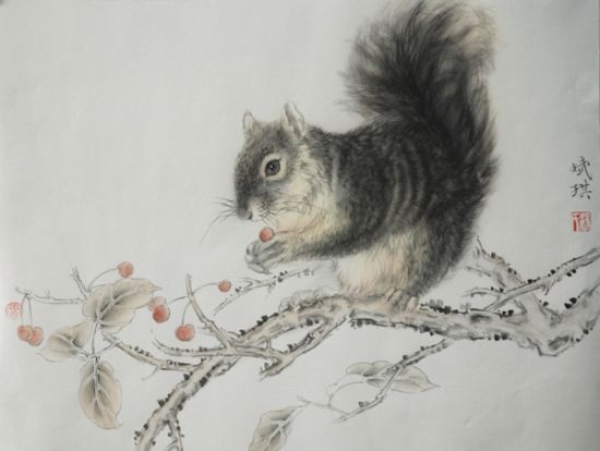 2011第二届当代名家工笔邀请展杭州开幕