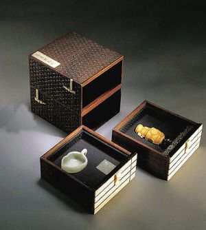 古代文人玩具箱拍卖场走俏(图)