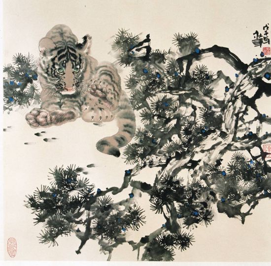 杜军虎画艺术的审美取向和艺术特色