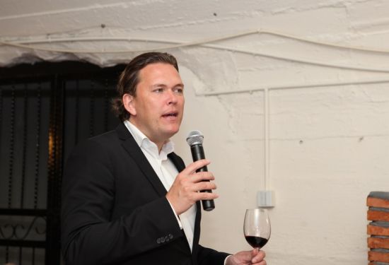 世界侍酒师大赛的冠军Andreas Larsson。