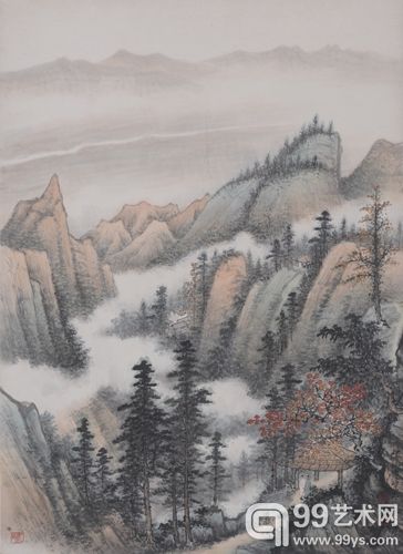 吴一峰 山水