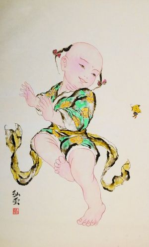 周弘云童子画艺术赏析