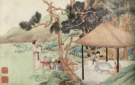 二三知己：文徵明雅集题材的绘画