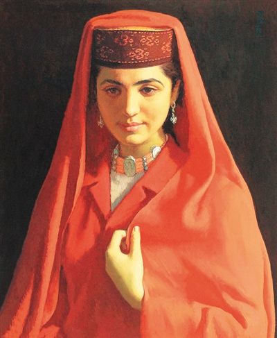 塔吉克新娘 靳尚谊