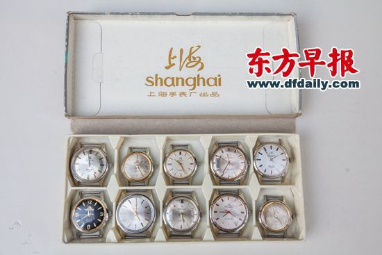 上海手表厂出品的“上海牌”手表系列